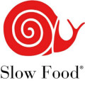 Logo slow food italia, pizzeria del porto gaeta